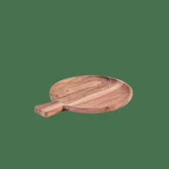 CASA ACACIA CHIC Assiette Avec Manche Naturel