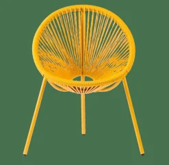 Enfant CASA ACAPULCO Chaise Pour Enfants Jaune