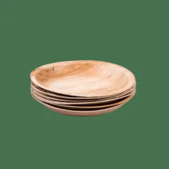CASA ARECA LEAF Assiettes Set De 6 Naturel