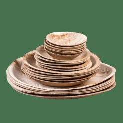 CASA ARECA LEAF Bols Set De 6 Naturel