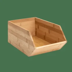 CASA BAMBOO Organisateur Empilable Naturel