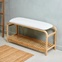 CASA BAMBOO Tapis De Bain Naturel