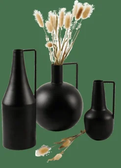 CASA BASTA Vase Boule Noir