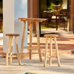 CASA BATANG Table De Bar (plateau) Naturel