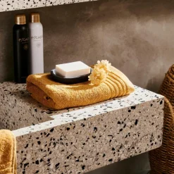 CASA BIO SOFT Serviette De Bain Jaune