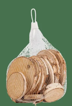 CASA BIRCH Déco Bouleau 15 Pièces Naturel