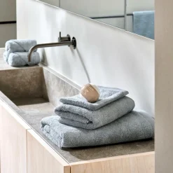CASA B-LUX Drap De Bain Argent
