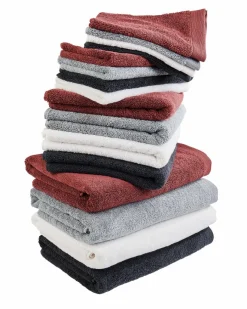 CASA B-LUX Tapis De Bain Bordeaux