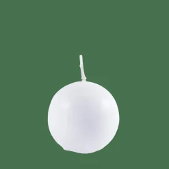 CASA BOLA Bougie Boule Blanc