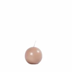 CASA BOLA Bougie Boule Rouge Foncé