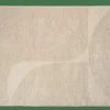 CASA BOWA Tapis Beige, Blanc Cassé