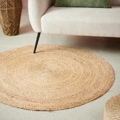 CASA BRAID Pouf Naturel