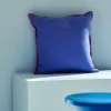 CASA CORI Coussin Bleu