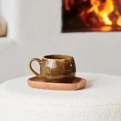 CASA COZY Mug 48 CL Brun