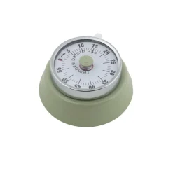 CASA CUISINO Minuteur Rétro Avec Aimant Menthe