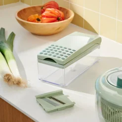 CASA CUISINO Multi Hachoir Vert, Menthe