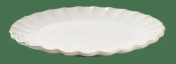 CASA DAHLIA Assiette Blanc
