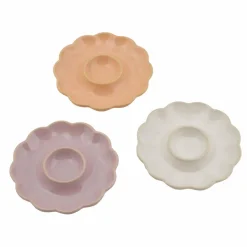 CASA DAHLIA Assiette Blanc