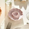 CASA DAHLIA Coquetier Mauve Clair