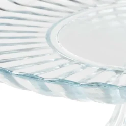 CASA DAHLITA Plat à Gâteau Transparent