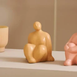 CASA DIVA Déco En Céramique Beige