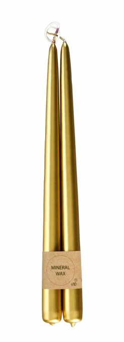 CASA DUO Bougies Dîner Set De 2 Blanc