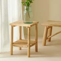 CASA DUO Bougies Dîner Set De 2 Doré