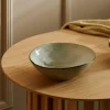 CASA EARTH LAGOON Assiette Creuse Vert Clair