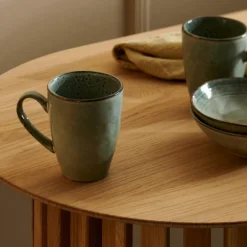 CASA EARTH LAGOON Mug Avec Anse 30 CL Vert Clair