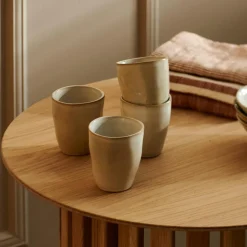 CASA EARTH MARL Mug 20 CL Crème