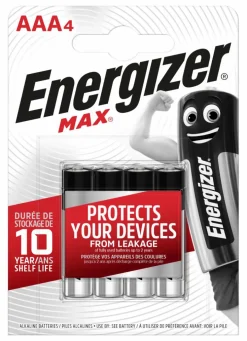 CASA ENERGIZER Pile Alcaline Set De 4