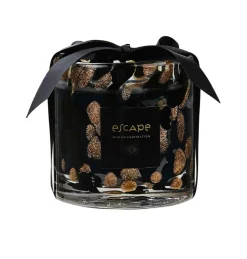 CASA ESCAPE INDIAN INSPIRATION Bougie Parfumée Dans Un Verre Blanc, Beige, Multicolore