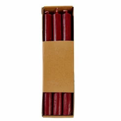 CASA FINA Bougies Set De 6 Mauve Clair