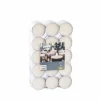 CASA FLAME Bougies Maxi Chauffe-plat Blanc