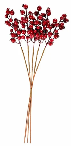CASA FOAM Citrouilles Déco Set De 12 Rouge