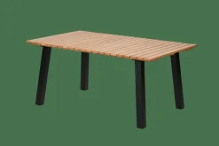 CASA FORMAX Table De Jardin Avec Pieds X Natural/blanc