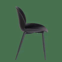 CASA FREYA Chaise De Salle à Manger Noir