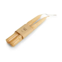 CASA GLOSSY Set De 2 Bougies Beige