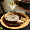 CASA GOLDFOIL Assiette Déco Doré