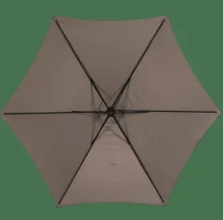CASA HAWAI Parasol Déporté Sans Pied De Parasol Taupe