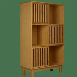 CASA HELGE Armoire à Compartiments Naturel
