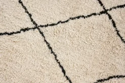 CASA IDRIS Tapis Blanc