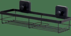 CASA INDUSTRIA Panier De Douche Avec Ventouses Noir