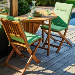 CASA ISLAND ECO Coussin De Jardin Chaise Longue Aqua
