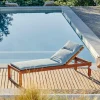 CASA ISLAND ECO Coussin De Jardin Chaise Longue Beige