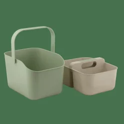 CASA JASMIN Seau/organisateur 2 En 1 Vert