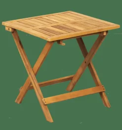 CASA JOSHUA Table Pliante Brun