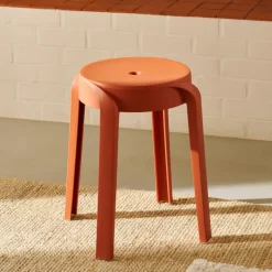 CASA KARLUS Tabouret Terre Cuite