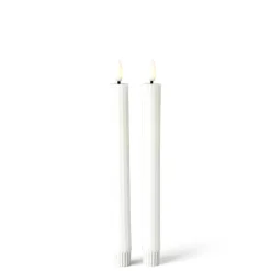 CASA LED Bougie Dîner Led Blanc