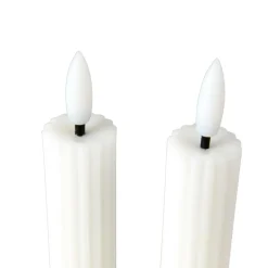 CASA LED Bougie Dîner Led Blanc